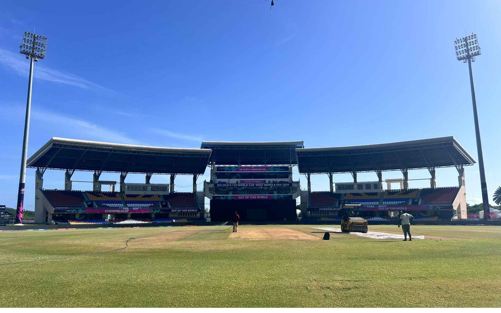 BAN vs AUS T20 WC सुपर 8 मैच के लिए सर विवियन रिचर्ड्स स्टेडियम एंटिगा की पिच रिपोर्ट 